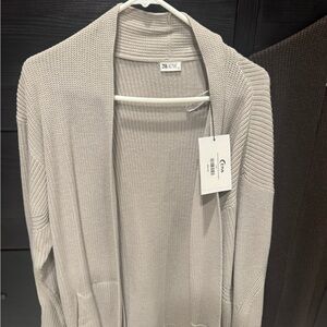 ZYIA Mushroom Normandy Cardigan